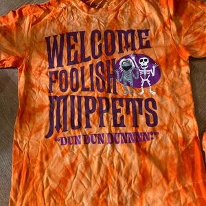 Disney Muppets Haunted Mansion D23 Exclusive Kids Shirt XL